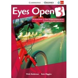 Eyes Open 3, radna sveska za engleski jezik za 7. razred osnovne škole (QR) Klett