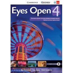 Eyes Open 4, udžbenik za engleski jezik za 8. razred osnovne škole (QR) Klett