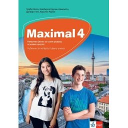 Maximal 4, udžbenik za nemački jezik za 8. razred osnovne škole (QR) Klett