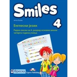 Smiles 4, radna sveska za engleski jezik za 4. razred osnovne škole Freska