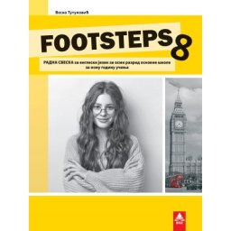 Footsteps 8, radna sveska iz engleskog jezika za 8. razred osnovne škole Bigz