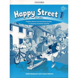 Happy Street 1 3ed, radna sveska za engleski jezik za 3. razred osnovne škole The english book
