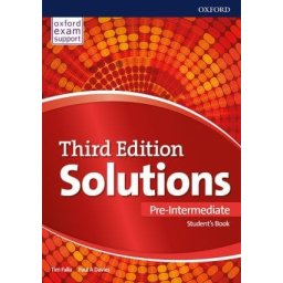 Engleski jezik 1, Solutions Pre-Intermediate 3rd Edition, udžbenik za 1. razred srednje škole Novi Logos