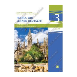 Hurra, Wir Lernen Deutsch 3, udžbenik i CD za nemački jezik za 7. razred osnovne škole Zavod za udžbenike