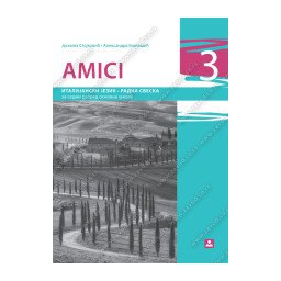 Amici 3, radna sveska za italijasnki jezik za 7. razred osnovne škole Zavod za udžbenike