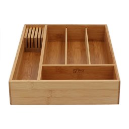 Organizator za pribor 38x28x4x7cm bambus natural