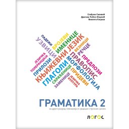 Srpski jezik i književnost 2, gramatika za 2. razred gimnazija i srednjih stručnih škola Novi Logos