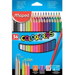 Drvene bojice MAPED - COLOR PEPS 1-36