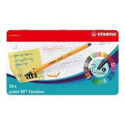8850-6 Poinr88 metal box 1-50 Stabilo