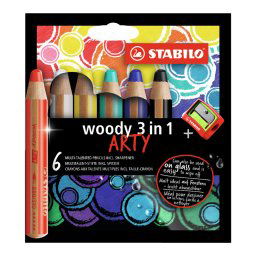 8806-1-20 Woddy Arty bojice 1-6 Stabilo