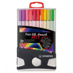 568-20-021-20 Stabilo pen68 BrushArty cp 1-20