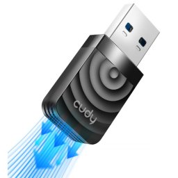 USB bežična mrežna wifi kartica Cudy WU1300S AC1300 WiFi Dual Band USB3.0 MINI adapter, 2.4+5Ghz, 20dBm, 2dBi longe range