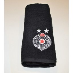 Peškir partizan 50x90-crni ( 824-crni )