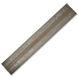 Šablon za slova KOH-I-NOOR - 1 cm