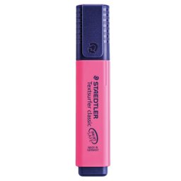 Tekst marker roze Staedtler