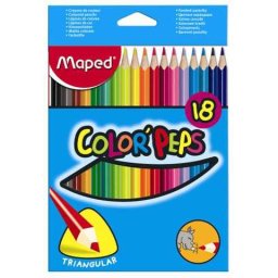 Drvene bojice MAPED - COLOR PEPS 1-18