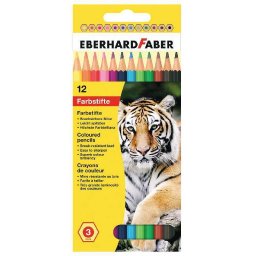 Drvene bojice EBERHARD FABER - Šestougaone 1-12
