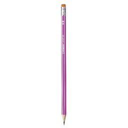 Grafitna olovka sa gumicom Stabilo HB 160 roze