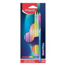 Drvene bojice MAPED - NIGHTFALL 1-12