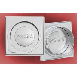 Štucna kvadratna fi 118mm bela plastificirana-hv lim ( 10910 )