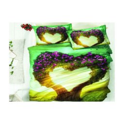 Posteljina 3D saten Francuski ležaj D1 ( VLK000640-D1 )