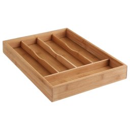 Organizator za pribor 34x25x4,3cm bambus natural