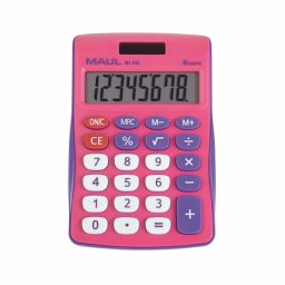 Maul stoni kalkulator MJ 450 junior, 8 cifara roze ( 05DGM2450I )