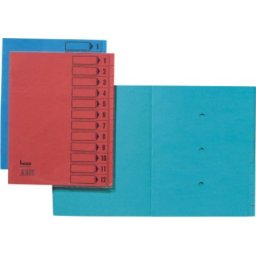 Kartonski organizer sa pregradama 1-12 Bene plava ( 04CK12E )