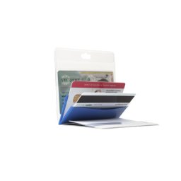 Tarifold multibadge holder za 4 ID kartice - 93x94 mm 1/10 plava ( 14ID450E )