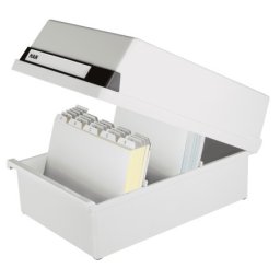 Han kutija za indexne kartice 1/1300 A5, sa poklopcem siva ( 04KTI955C )