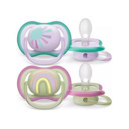 Philips avent varalica ultra air 0-6m - girl (2kom) ( SCF085/59 )
