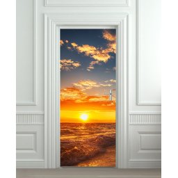Nalepnica za vrata Zalazak sunca 6255