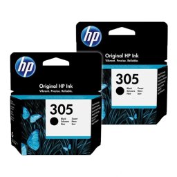 HP 305 Black crni Original Kertridž Set od 2 kom