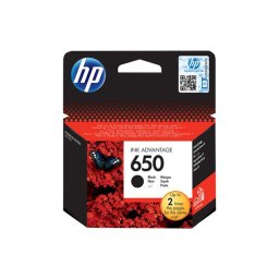 HP kertridž 650 CZ101AE Black