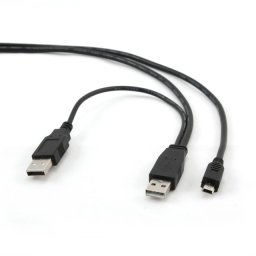 Gembird Mini USB Y-Cable 90cm