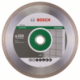 Bosch dijamantska rezna ploča best for ceramic 250 x 30/25,40 x 2,4 x 10 mm ( 2608602638 )