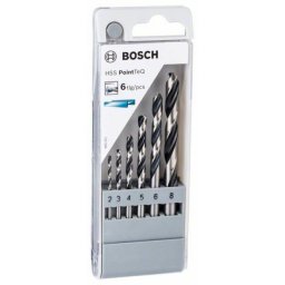 Bosch HSS spiralna burgija PointTeQ 6-delni set ( 2608577346 )
