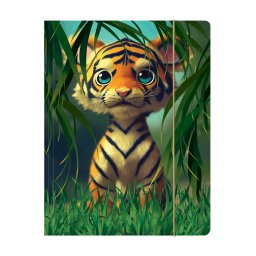 FASCIKLA SA GUMOM A4 TIGER 600GR LUX OP*