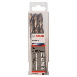 Bosch burgija za metal HSS-Co, DIN 338 10,5 x 87 x 133 mm, 1 komad ( 2608585900. )