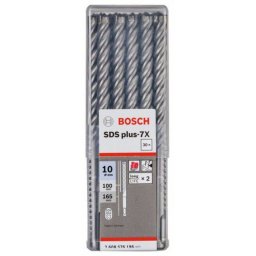 Bosch hamer burgija SDS plus-7X 10 x 100 x 165 mm, 1 komad ( 2608576196. )