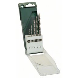 Bosch 5-delni set burgija za metal HSS-G sa šestostranim prihvatom ( 2609255127 )