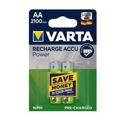 Baterija punjiva NiMh AA 1.2V 2100mAh VARTA blister 2/1