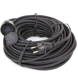 Produžni kabl crni 25m/2.5 mm2