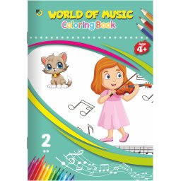 BOJANKA B5 16 MOTIVA br 2. SVET JE MUZIKA +4
