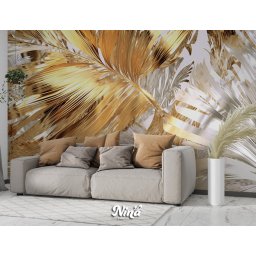 Foto tapet Zlatna monstera Tapet374