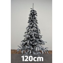 Kraljevska snežna novogodišnja jelka 120 cm