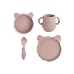 Silikonski set za jelo Lykke Koala - Woodrose