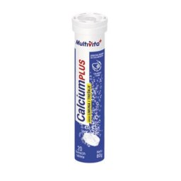 MULTIVITA KALCIJUM PLUS 20 ŠUMEĆIH TABLETE