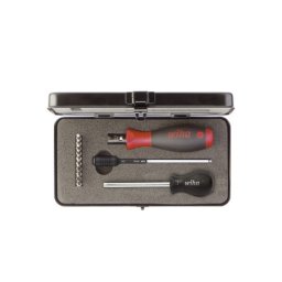 Wiha set moment odvijača torque vario®-s mešovito, 14 delova, podesivi obrtni moment, 0,8-5,0 nm uključena kutija ( W 26893 )