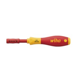 Wiha odvijač sa izmenljivim nastavcima soft finish električarski slimVario, 6 mm ( W 34577 )